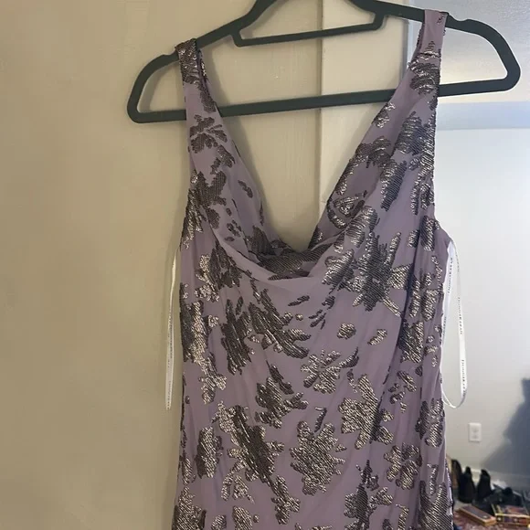 Donna Karan Lavender Sequin Dress - Picture 5 of 7